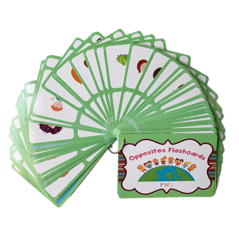 Kid Educational - The 100 Groups Opposites Flashcards English