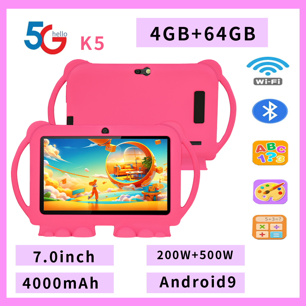 Kids Education System - Sauenaneo 5GWIFI Children's Tablet 4GB RAM