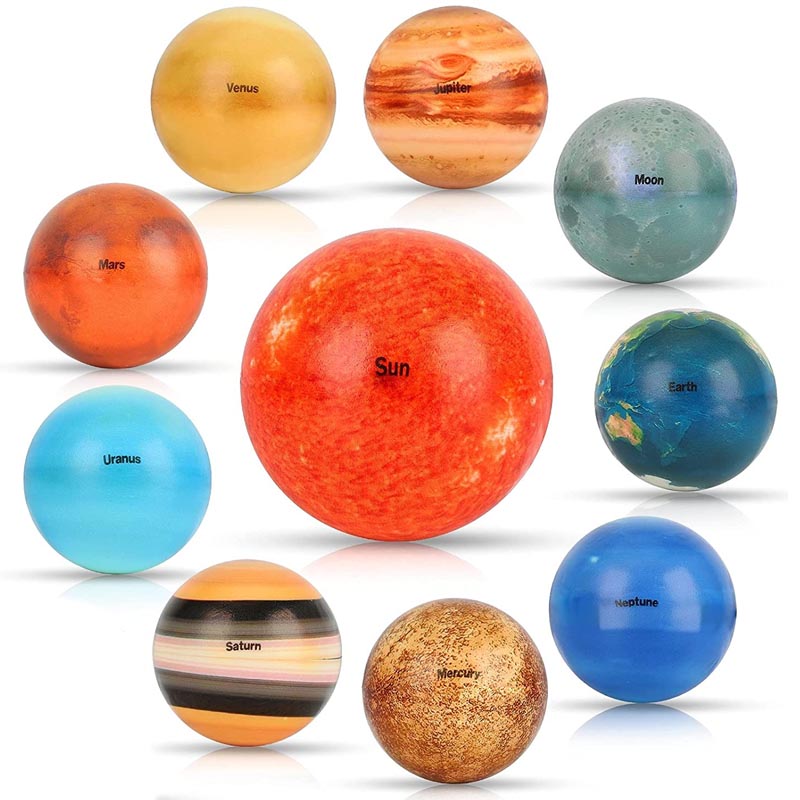 Kids Education System - Solar System Planets Stress Ball For