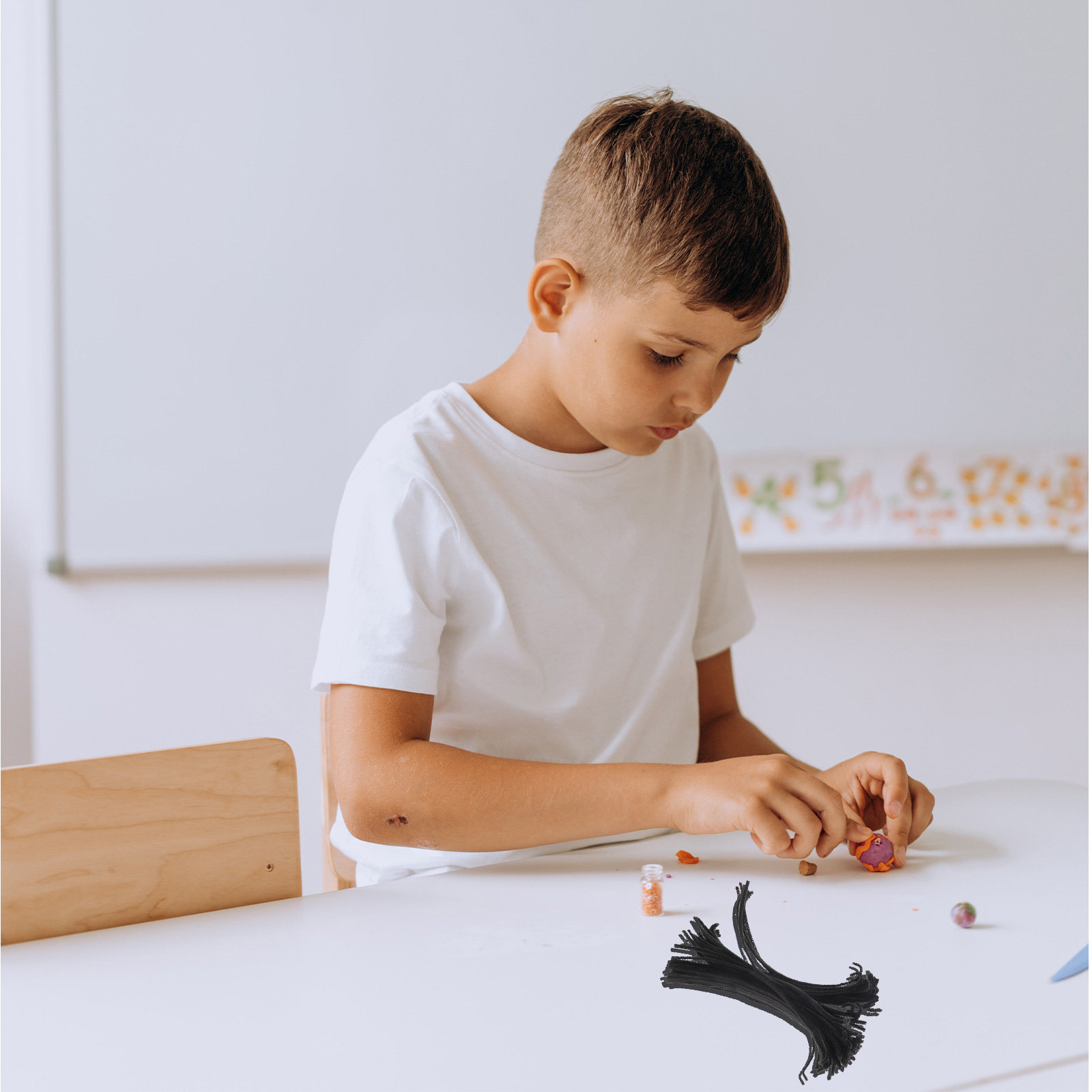 Kids Education Design - 300Pcs DIY Twisted Rods Simple Design
