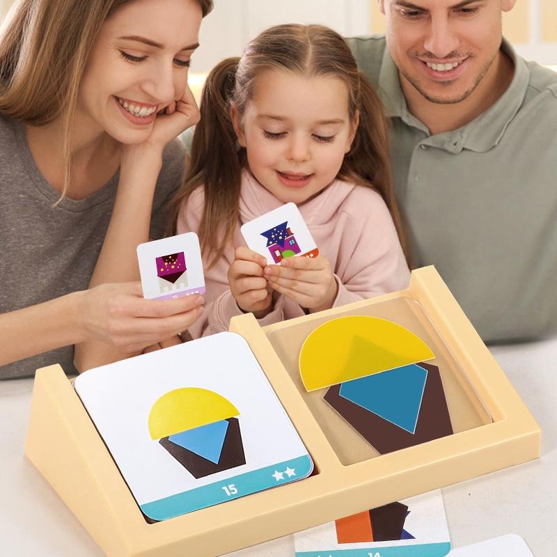 Kids Education Design - 1 Set Educational House Design Logic