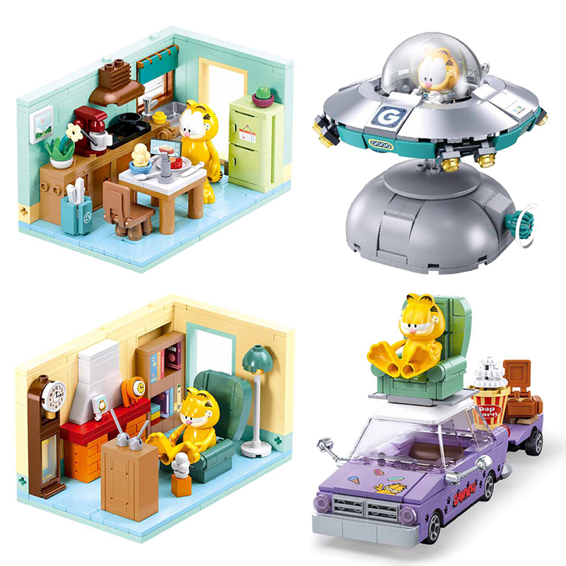 Kids Education Movies - 2024 SLUBAN The Garfield Show Building