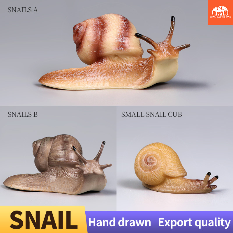 Kids Education Movies - Educational Snail Action Figures Toy for