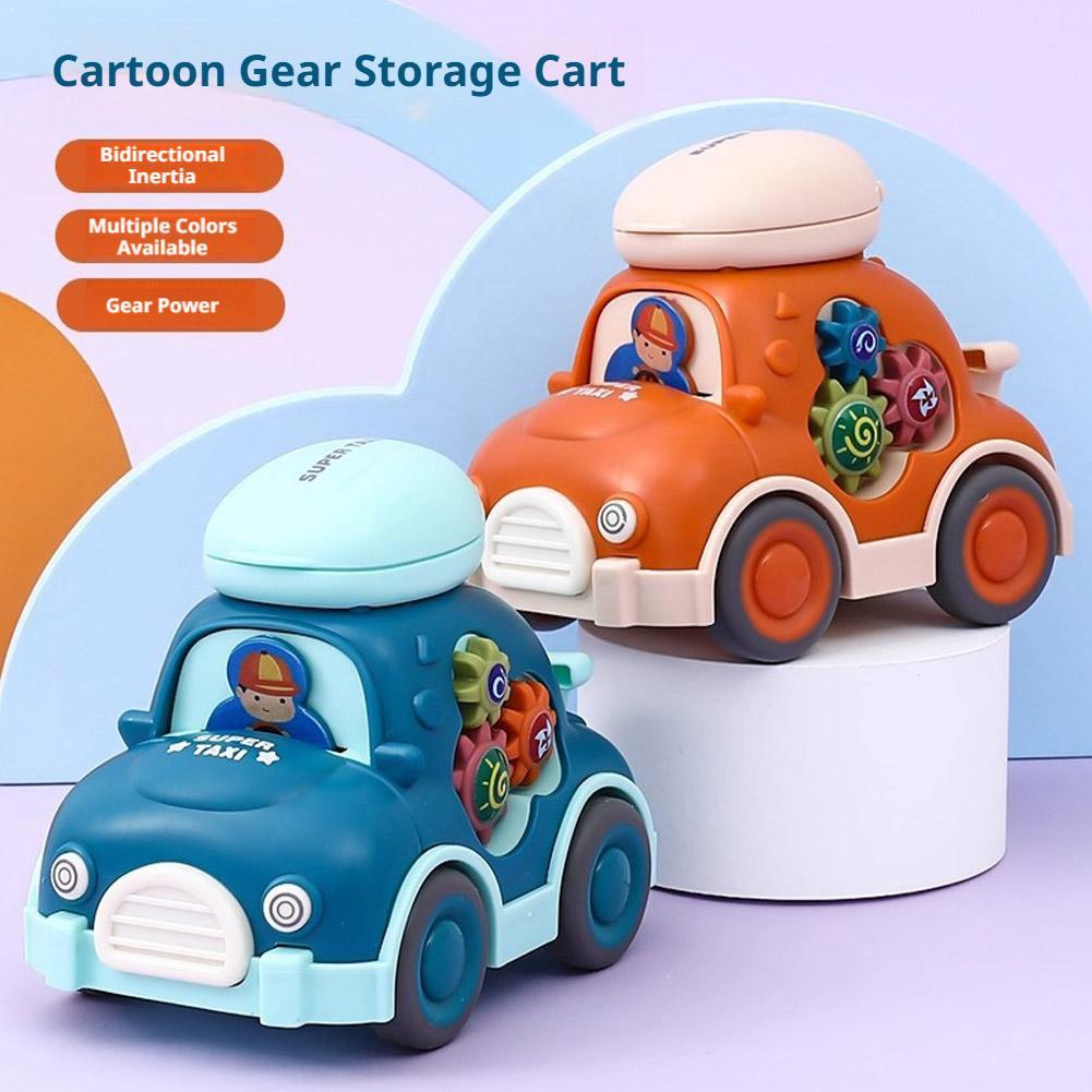 Kids Education Toys - Cartoon Mini Pull Back Toy Car