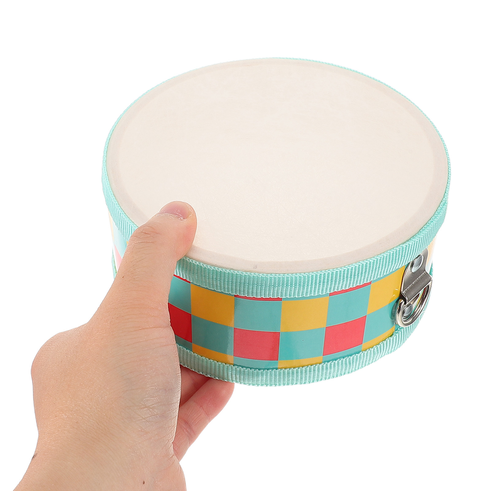 Kids Early Education - Double Sided Children's Hand Drum Wooden
