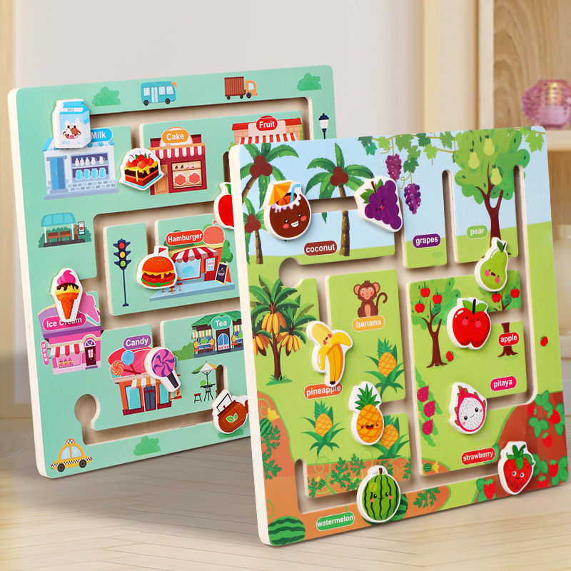 Kids Education Store - Creative Kids Wooden Digital Traffic Animal