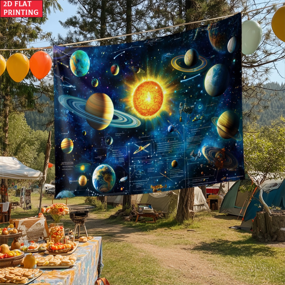 unframed Solar system planet t - Kids Education System 评论和价格