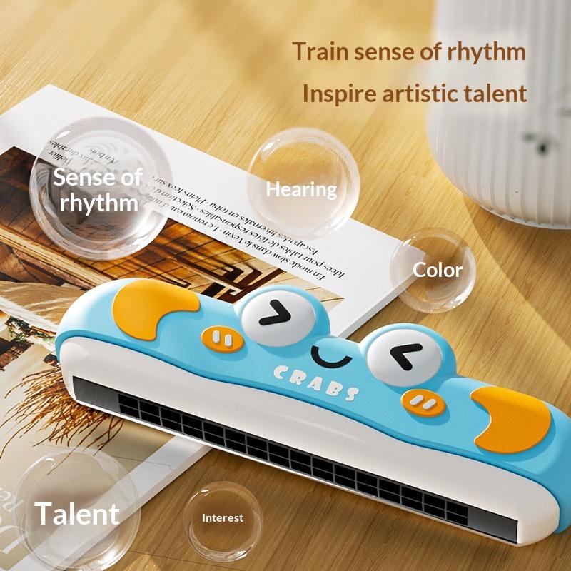 Cartoon Harmonica 32-Hole Whis - Kids Education Design 评论和价格
