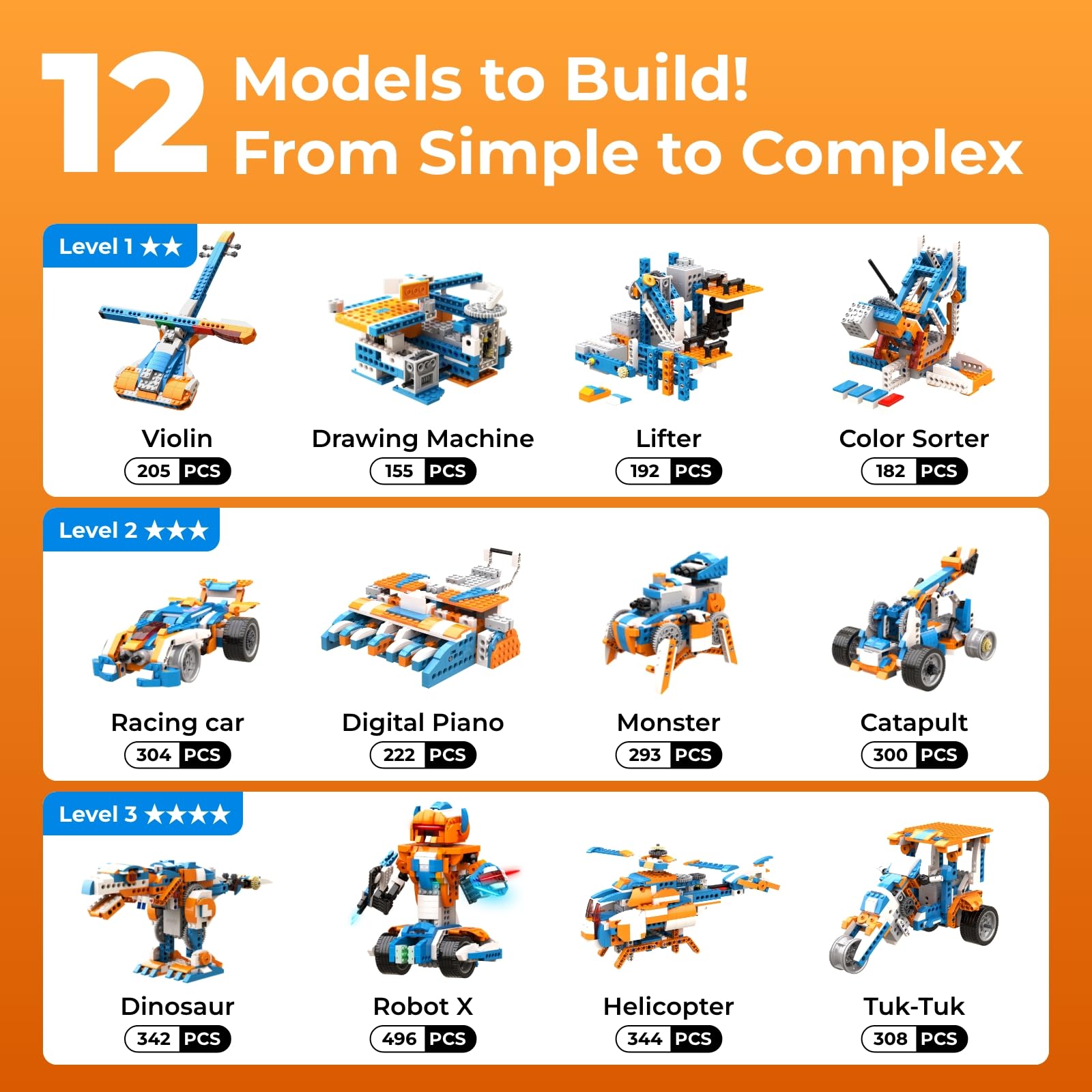 Apitor Robot X Building Kit 12 - Kids Education App Free 评论和价格