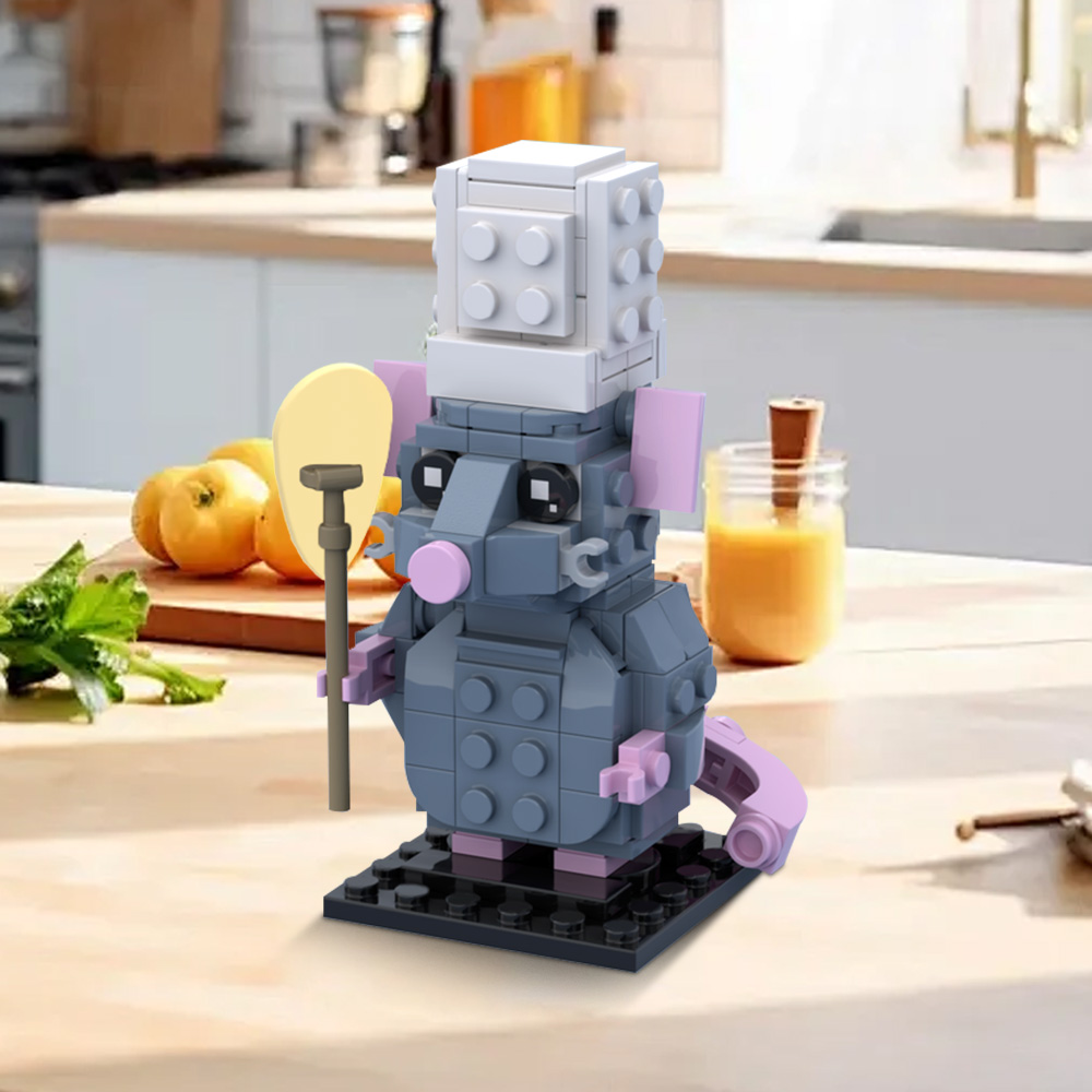 MOC Remy The Rat Bricks Movie  - Kids Education Movies 评论和价格