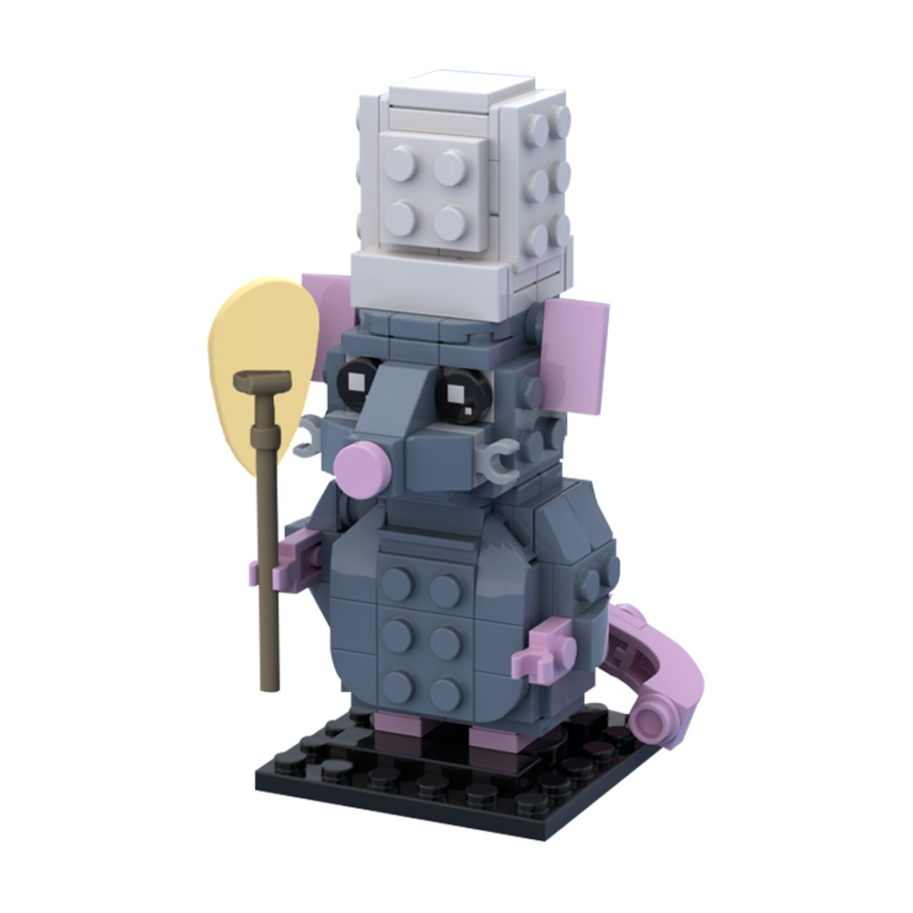 MOC Remy The Rat Bricks Movie  - Kids Education Movies 评论和价格