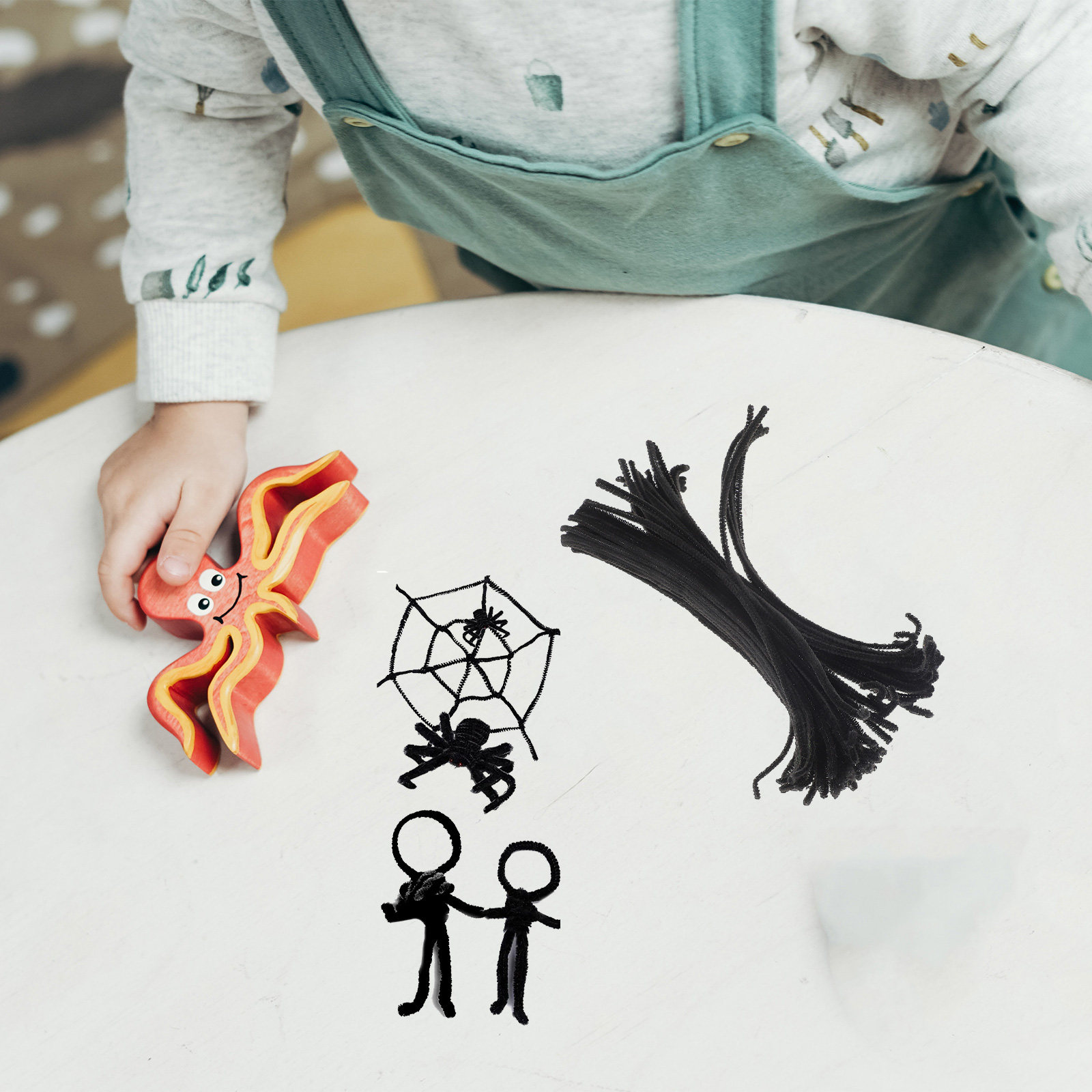 300Pcs DIY Twisted Rods Simple - Kids Education Design 评论和价格