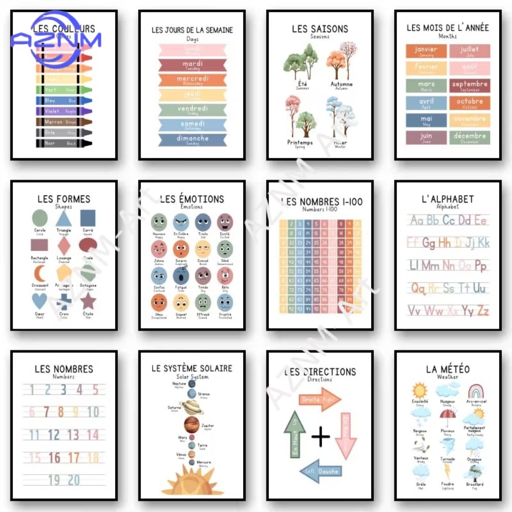 1Pc Bilingual French Education - Kids Education System 评论和价格