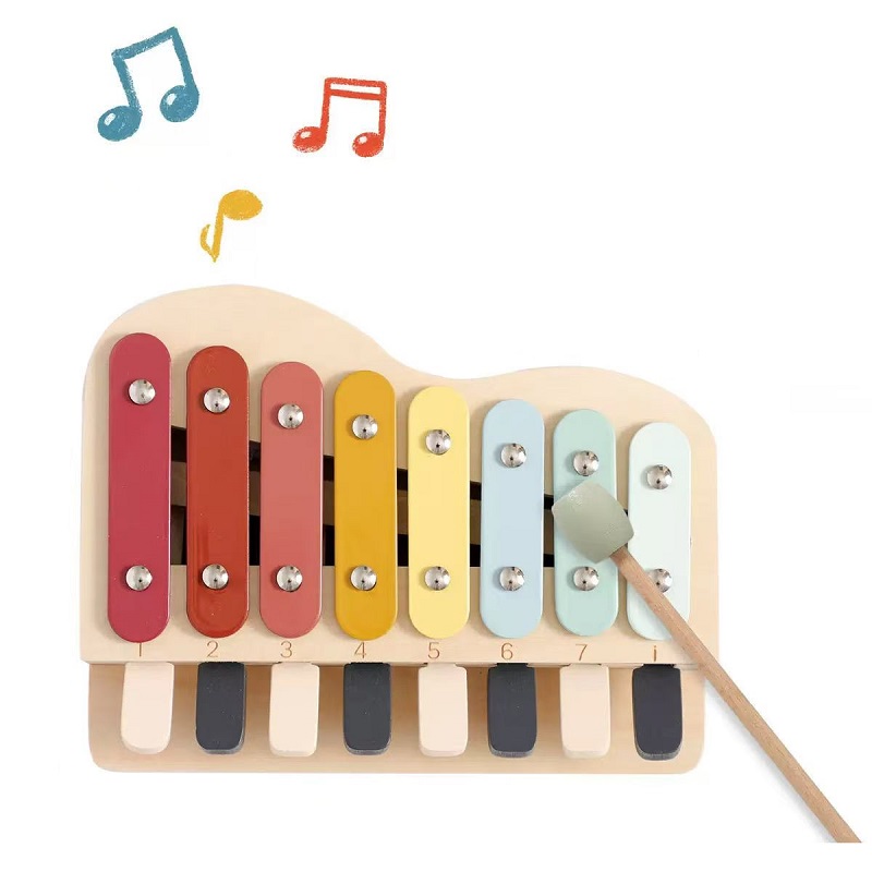 Montessori Wooden Piano Toy Co - Kids Education Learn Tv 评论和价格