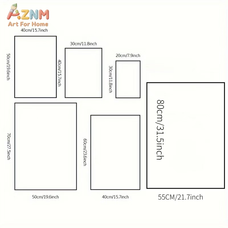AZNM Educational Alphabet Numb - Kids Educational Posters 评论和价格