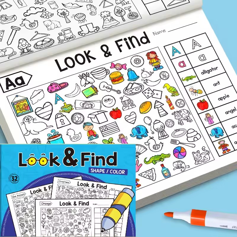 Look And Find Coloring Book fo - Kids Early Education 评论和价格