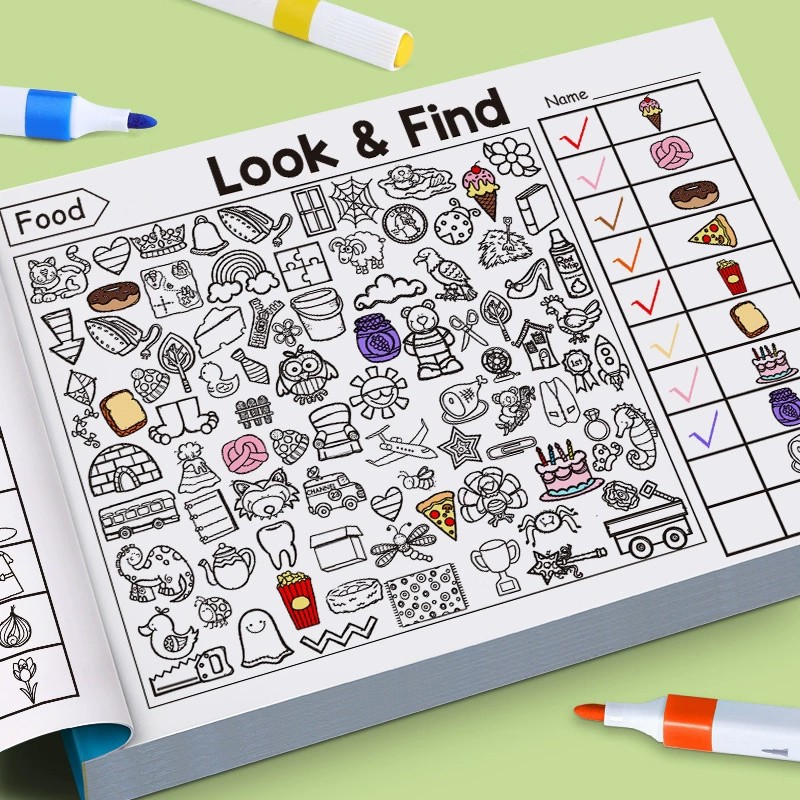 Look And Find Coloring Book fo - Kids Early Education 评论和价格