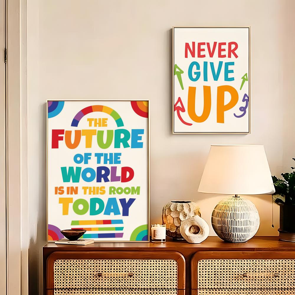 Positive Kid Classroom Wall Pi - Kids Educational Posters 评论和价格