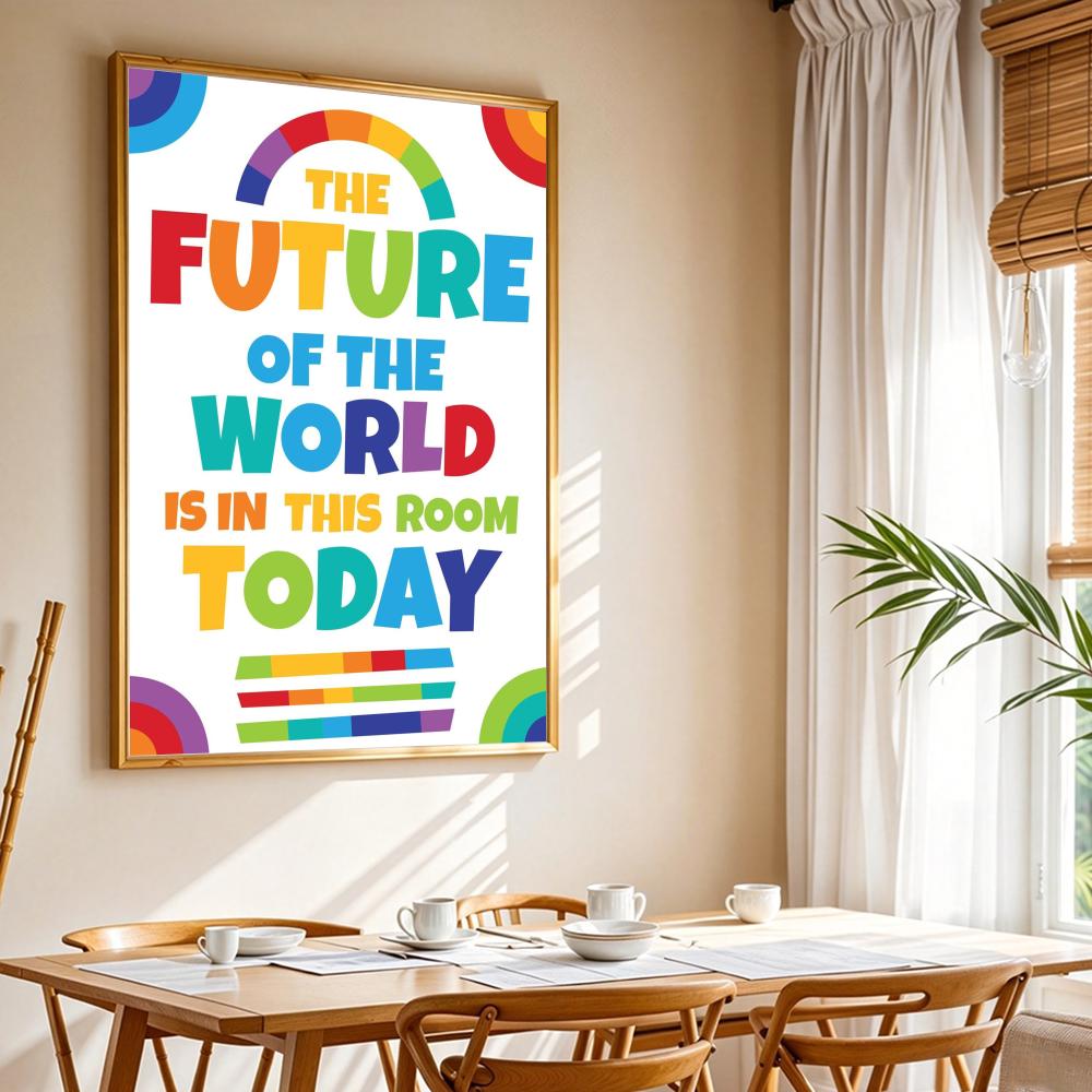 Positive Kid Classroom Wall Pi - Kids Educational Posters 评论和价格