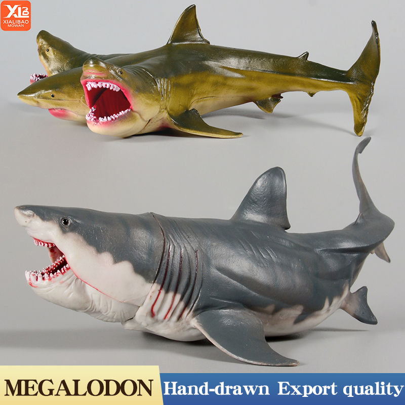 3 Headed Great White Shark Fig - Kids Education Learn Tv 评论和价格