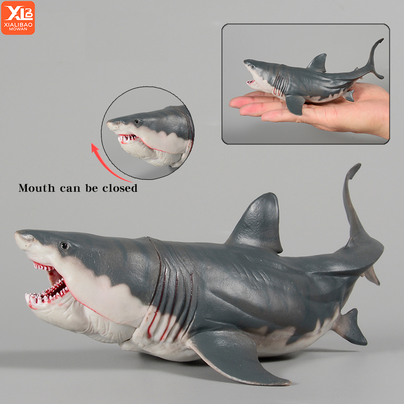 3 Headed Great White Shark Fig - Kids Education Learn Tv 评论和价格