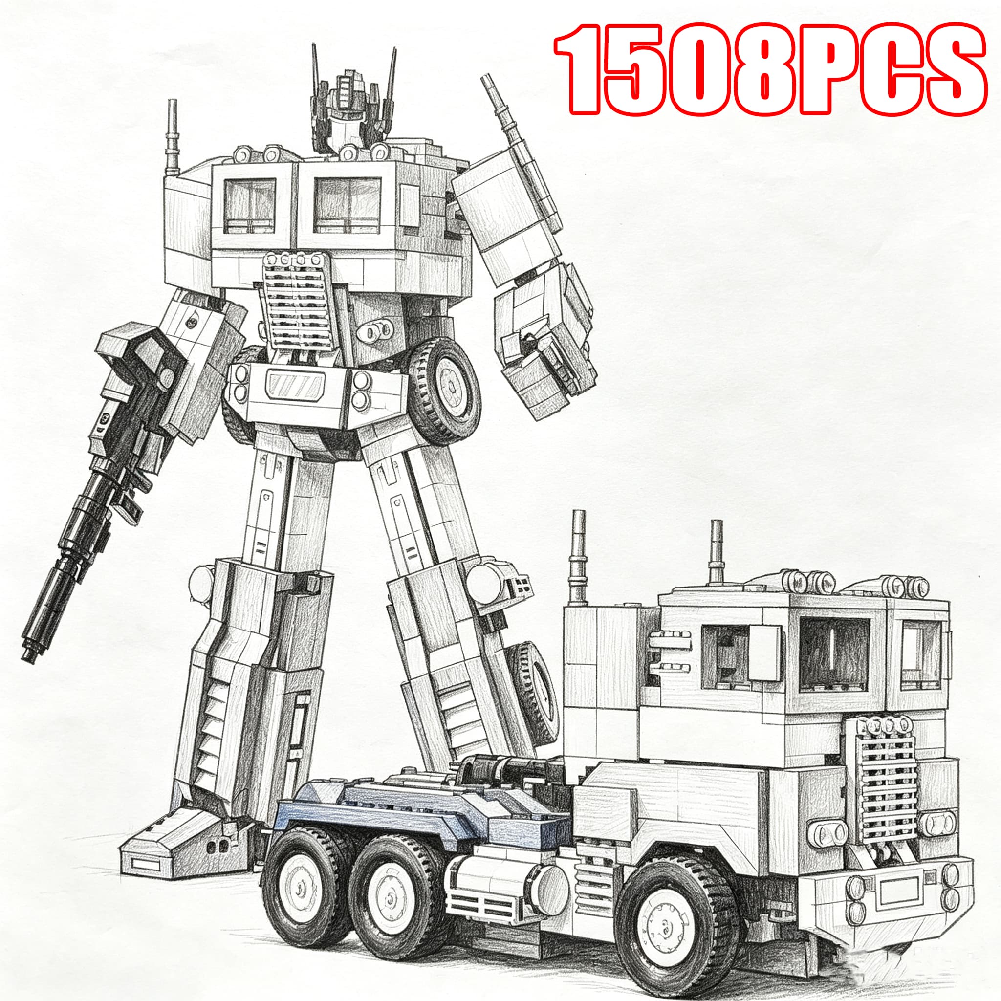 NEW 1:8 Scale 1508PCS Technica - Kids Education Design 评论和价格
