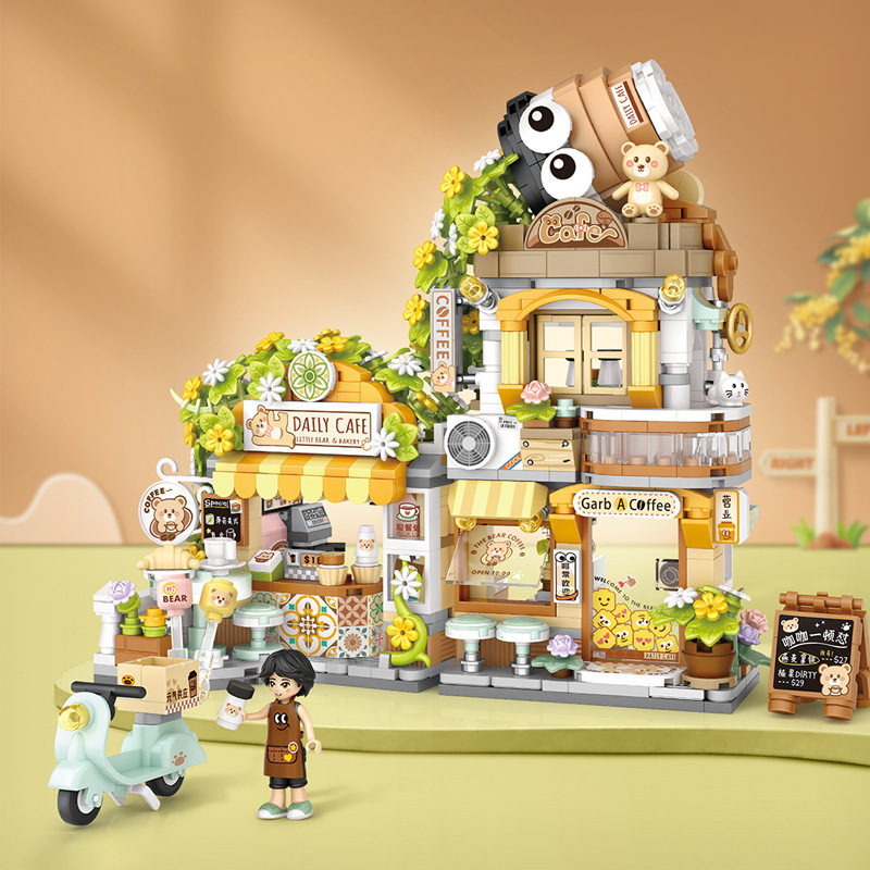 Panda Pet Zoo Coffee Shop Stor - Kids Education Store 评论和价格