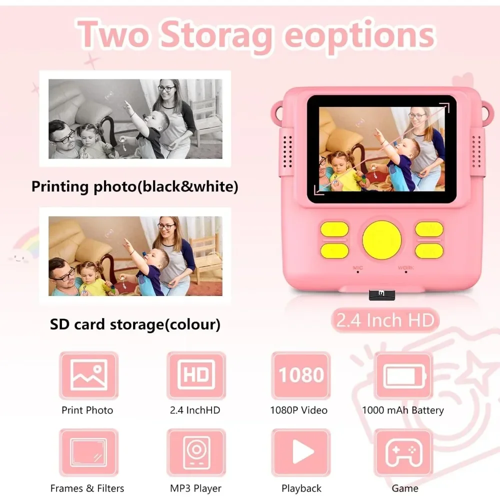 Instant Print Camera for Kids, - Kids Education App Free 评论和价格