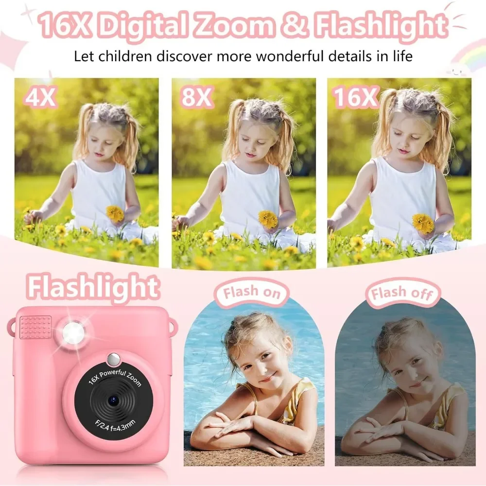 Instant Print Camera for Kids, - Kids Education App Free 评论和价格