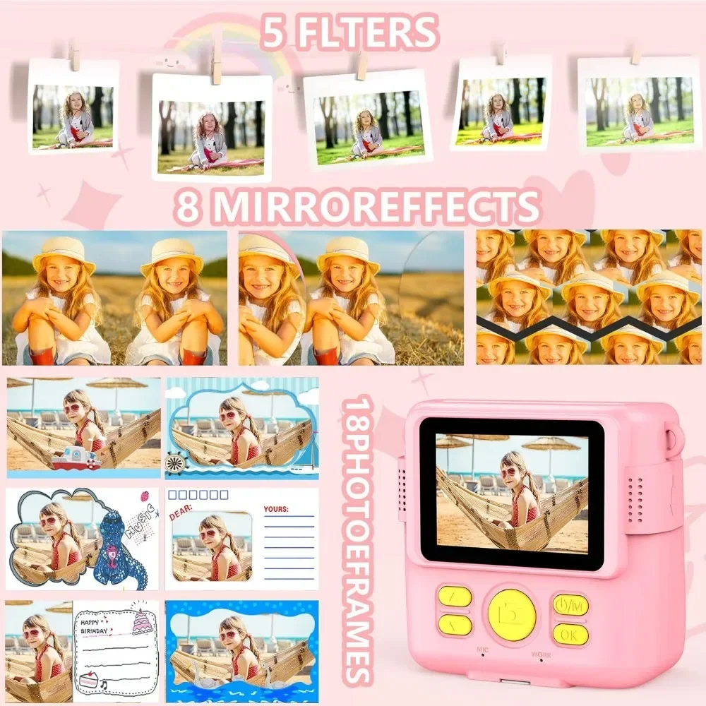 Instant Print Camera for Kids, - Kids Education App Free 评论和价格