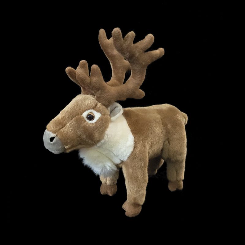 Cute Realistic Reindeer Plush  - Kids Education Learn Tv 评论和价格