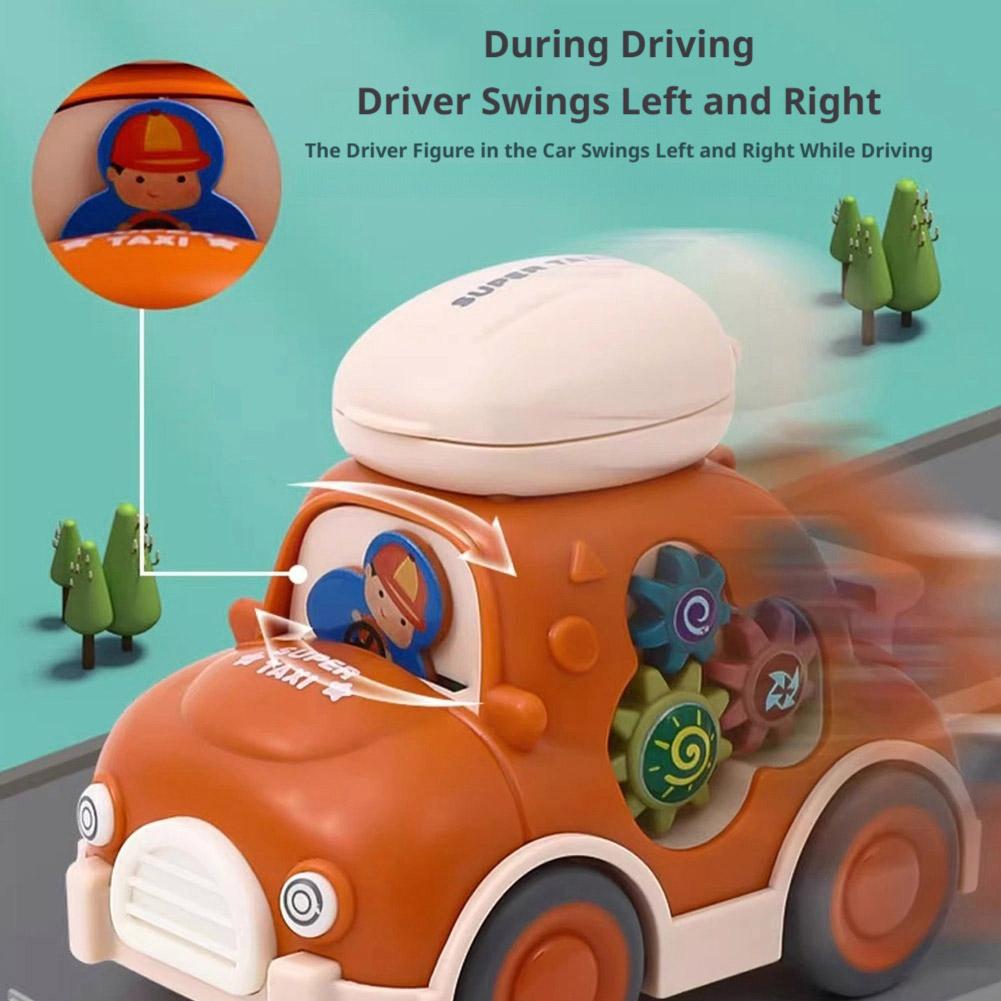 Cartoon Mini Pull Back Toy Car - Kids Education Toys 评论和价格