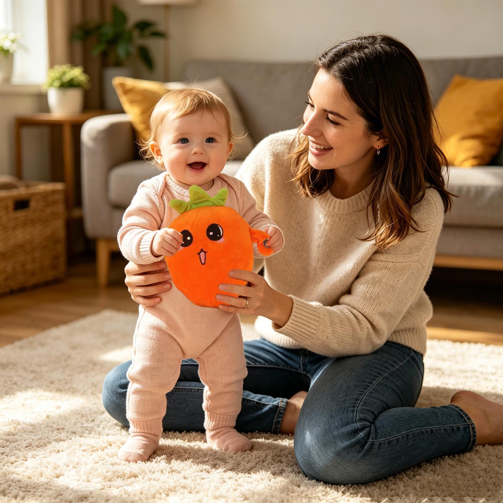 Carrot Plush Cuddle Educationa - Kids Education Learn Tv 评论和价格