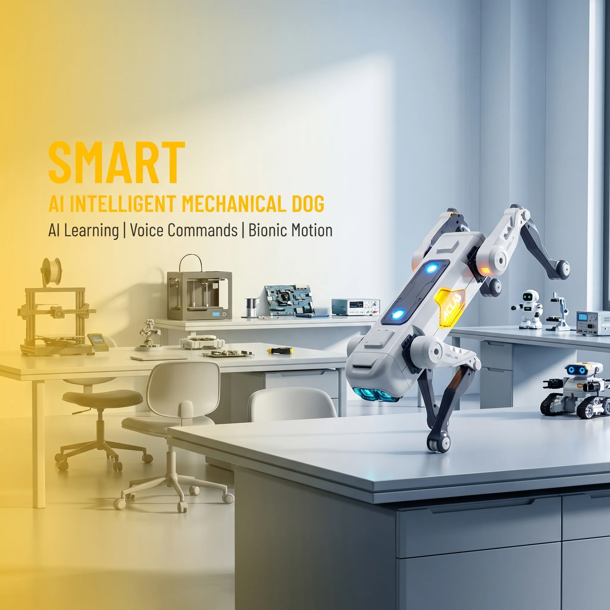 AI Smart Robot Dog, Voice & AP - Kid Educational 评论和价格