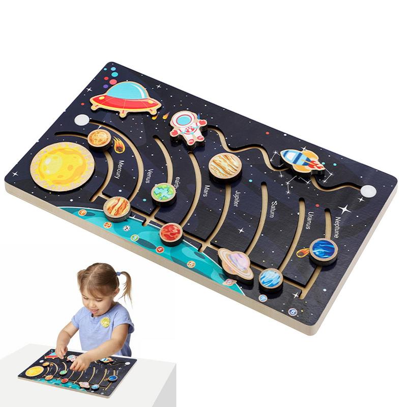 Solar System Model Board Woode - Kids Education System 评论和价格