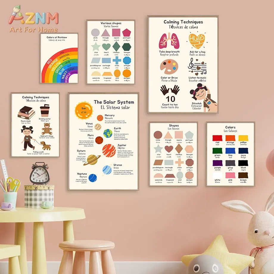 AZNM Bilingual Spanish English - Kids Education System 评论和价格