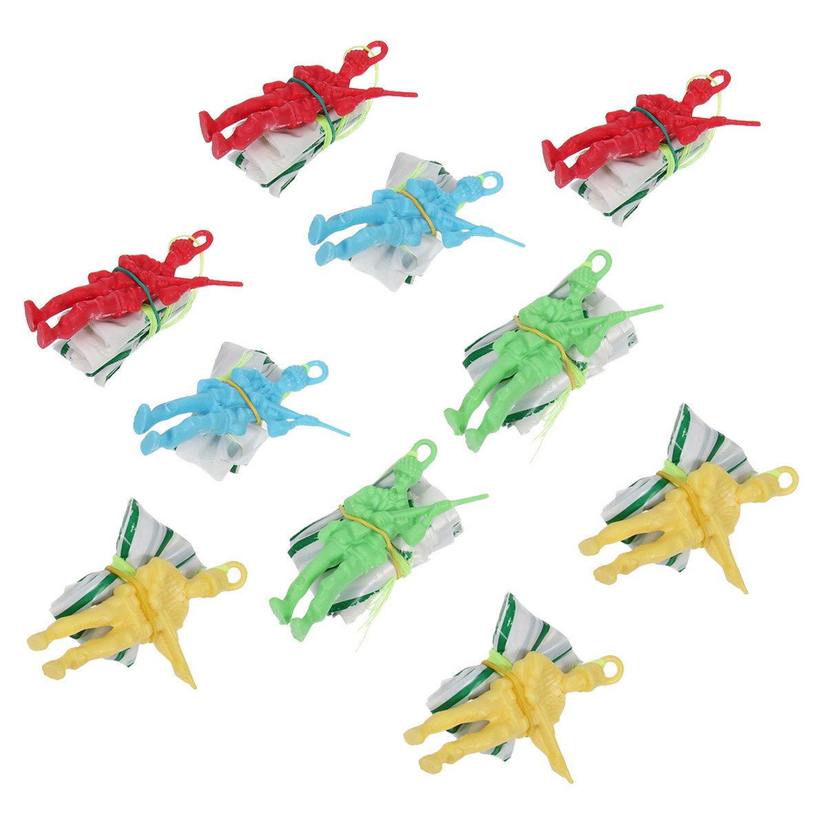 10Pcs Soldier Parachute Hand T - Kids Education Design 评论和价格