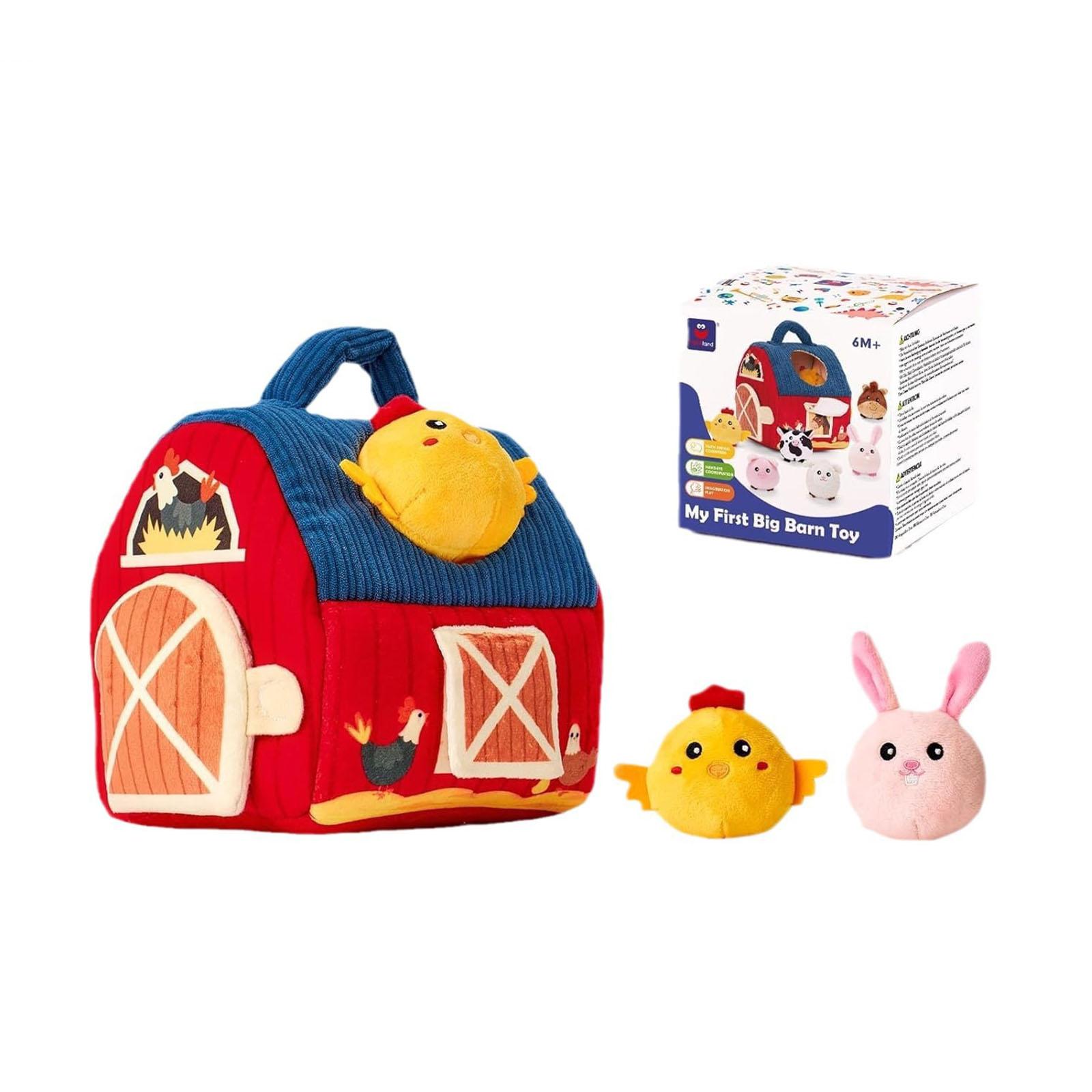Plush Farm Animals Gifts Chris - Kids Education Learn Tv 评论和价格