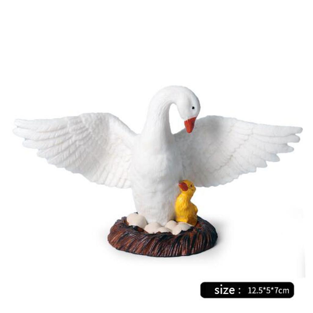 Realistic Swan Figurines Lifel - Kids Education Shows 评论和价格
