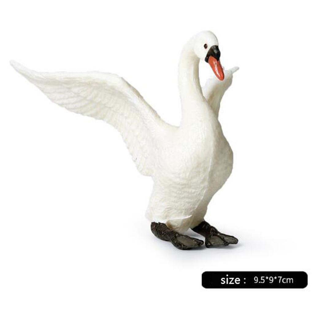 Realistic Swan Figurines Lifel - Kids Education Shows 评论和价格