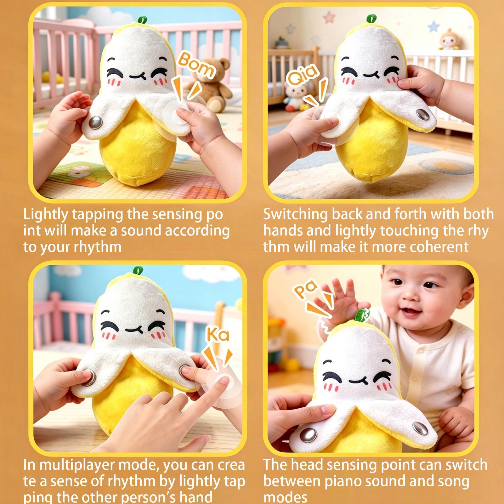 Musical Sensory Toy Soft Fruit - Kids Education Learn Tv 评论和价格