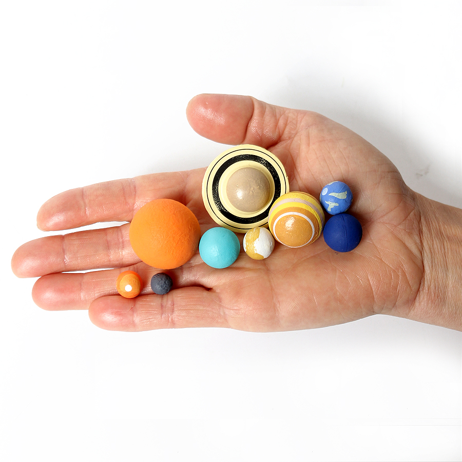 Hand-Painted Solar System Plan - Kids Education System 评论和价格
